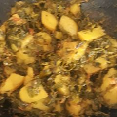 Aloo Maethi veg A picture of Aloo Maethi veg.