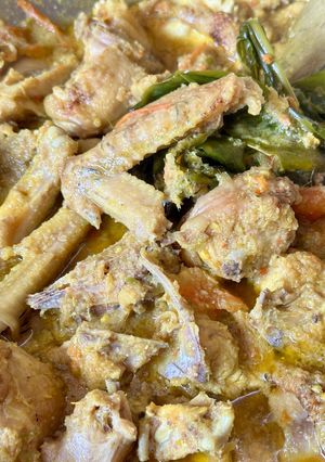 Foto resep Ayam kampung ungkep pedas