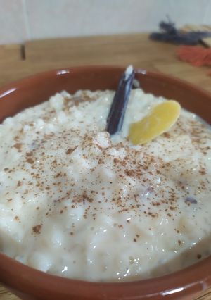 Una foto de Arroz con leche