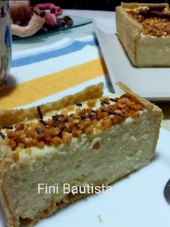Una foto de Tarta mousse de turrón blando