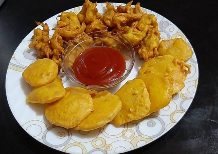 Steps to Prepare Perfect Potato and onion fritters