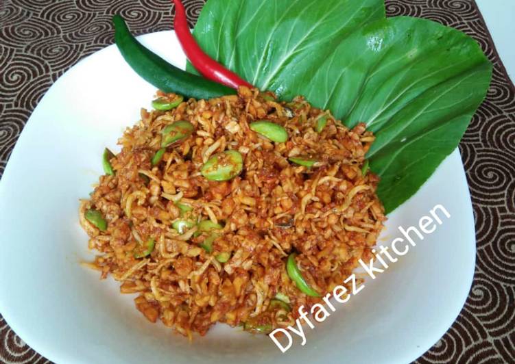 Langkah Mudah untuk mengolah Orek tempe, teri medan &amp; pete, Sempurna