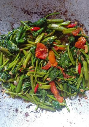 Foto resep #5resepterbaruku kangkung tumis ebi
