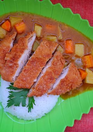 Foto resep Chicken katsu curry