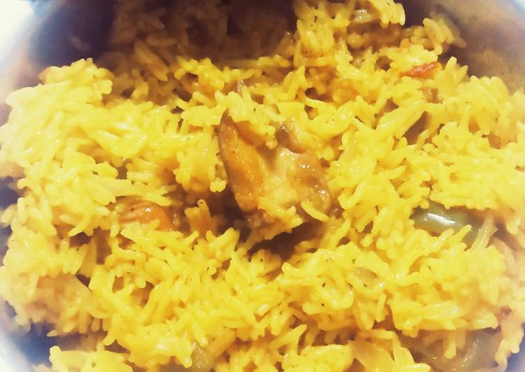 How to Cook Appetizing #Masala_Gravy_Chicken_Rice