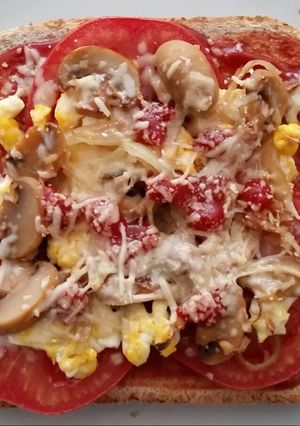 Foto resep Pizza bread