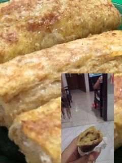 Foto resep Banana bread toast