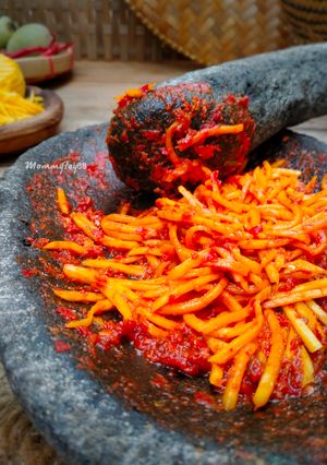 Foto resep Sambal Pencit (Sambal Mangga Muda)
