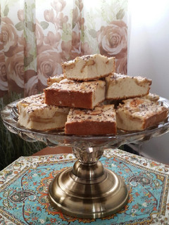 عکسی از دستور کیک پای سیب