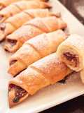 Peanut butter and Raspberry Jam Pastries