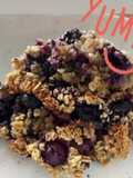 Crumble de Mirtilos