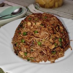 Stir fried rice A picture of Stir fried rice.