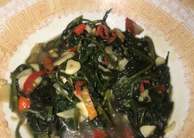 Kiat-kiat membuat Tumis Kangkung sedap enak