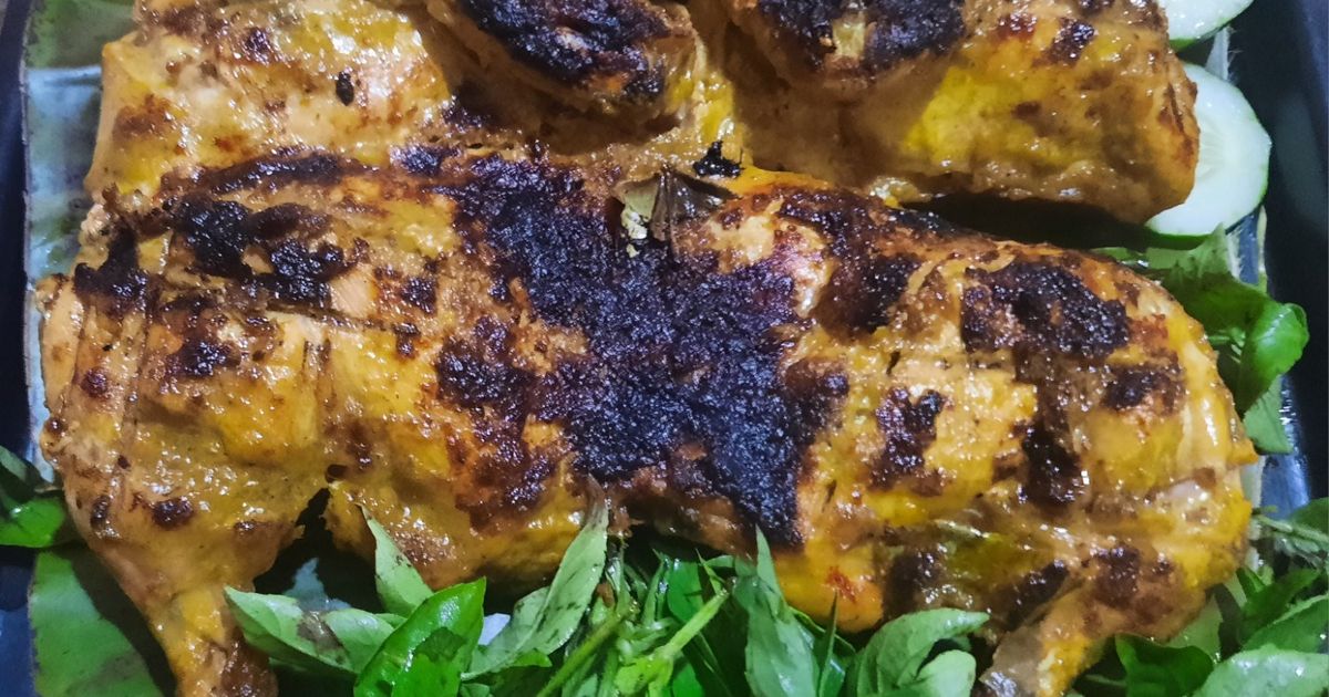 Ayam bakar bumbu kuning