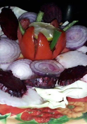 A picture of Healthy Mixed salad.