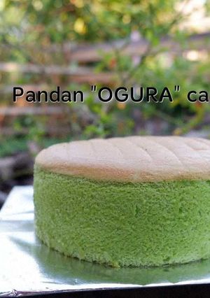 Foto resep Ogura cake pandan