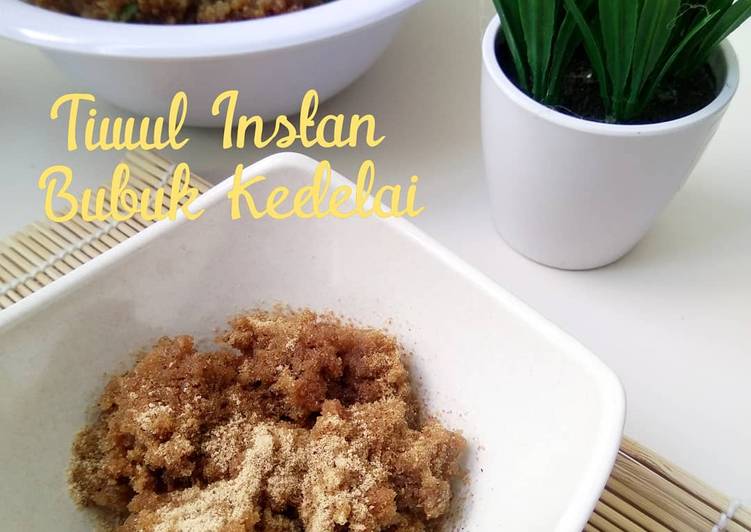 Recipe of Ultimate Tiwul Instan Bubuk Kedelai