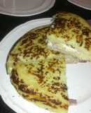 Torta de papa rellena