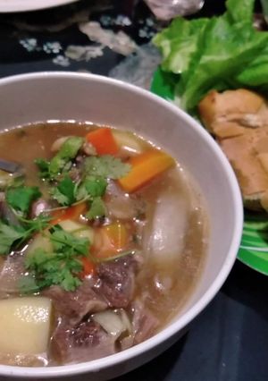 Hình của món Cách làm bò sốt vang ngon.