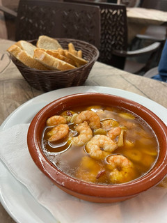 Una foto de Langostinos al ajillo (Thermomix)