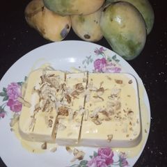 A picture of Mango Ice-cream Recipe.