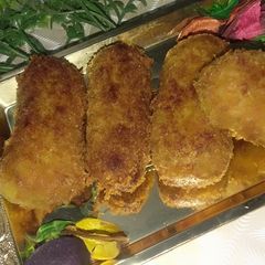 A picture of Cheese Labanese kabab.