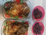 مرغ شکم پر😋