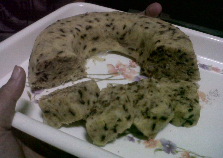 Bolu Kukus Pisang Bintik Merintik :D (No Mixer)
