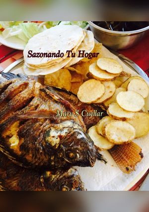 Una foto de Mojarras Fritas 🐟🐟