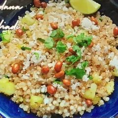 Sabu Dana Khichadi (Sago Snack) A picture of Sabu Dana Khichadi (Sago Snack).