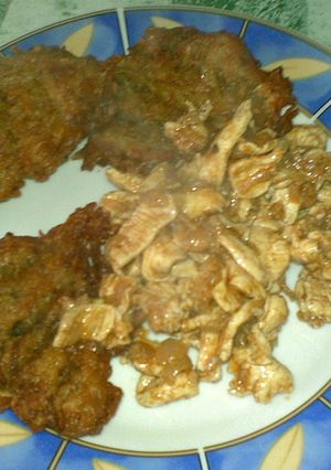 Aprópecsenye, körettel recept fotója