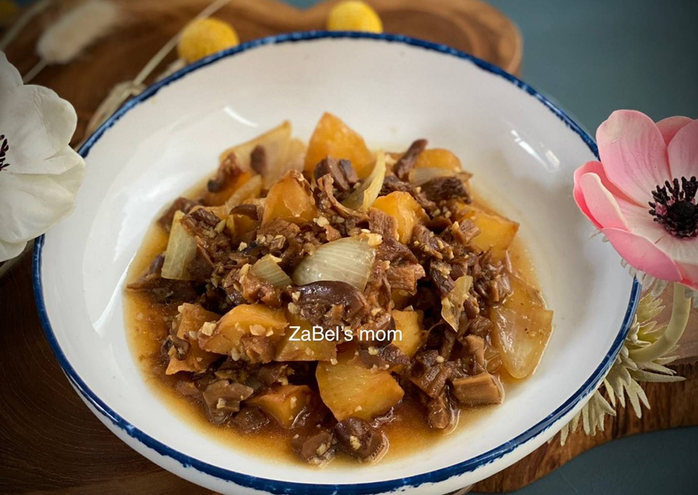 Semur Kentang “Daging” #Vegetarian