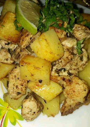 صورة لوصفة بطاطا في الكوكوط