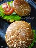 Burger Telur Simpel 🥚🥬🥒🍅