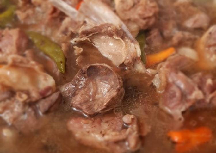 Resep Kerecek kambing Anti Gagal