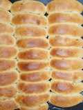 Pain au lait خبز الحليب بالجبنة
