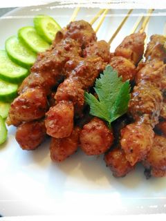 Foto resep Bakso Saus Kacang
