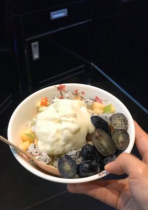 Hình của món Sữa chua hoa quả.