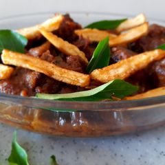 A picture of Kuttanadan Duck Roast.