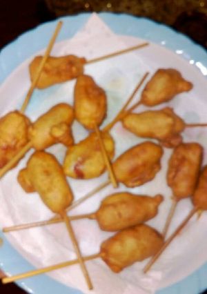 صورة لوصفة هوت دوج مقلي