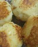 Buñuelos con yuca y miel
