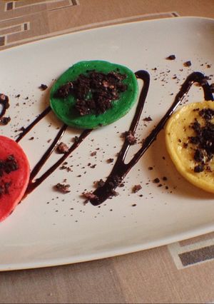 Foto resep Kue cubit pelangi oreo