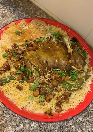 صورة لوصفة اوزي لحم كويتي لذيذ