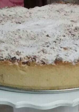 Una foto de Tarta de ricota con dulce de leche