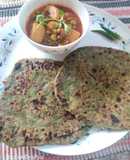 BATHUA PARATHA with ONION