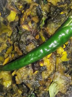 মেথি আলু (Methi aloo recipe in Bengali) রেসিপির প্রধান ছবি
