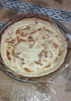 A picture of My Delicious Quiche Lorraine Recipe.