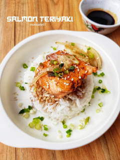 Foto resep Salmon Teriyaki-3 Bahan, Praktis