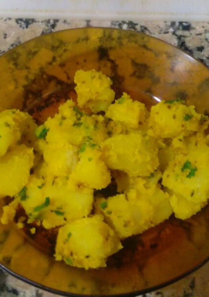 Una foto de Aloo Gobi Masala
