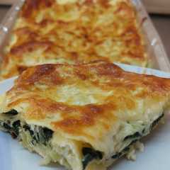 Λαζάνια με σπανάκι και φέτα !!!🍴😋❤️-レシピのメイン写真